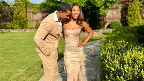 victoria monet and her husband|john gaines model.